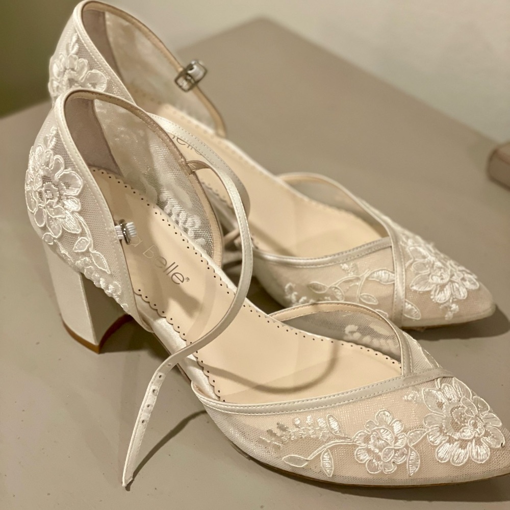 Bella Belle Lace Wedding Shoes